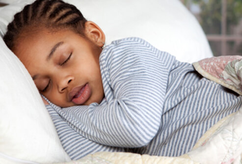 The gift of sleep: A comfortable mattress 10 sleeping child